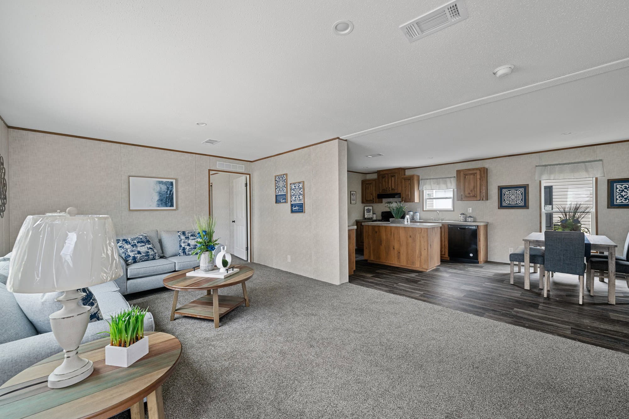 The costner interior home features