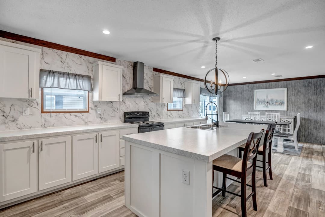 The violet kitchen home features