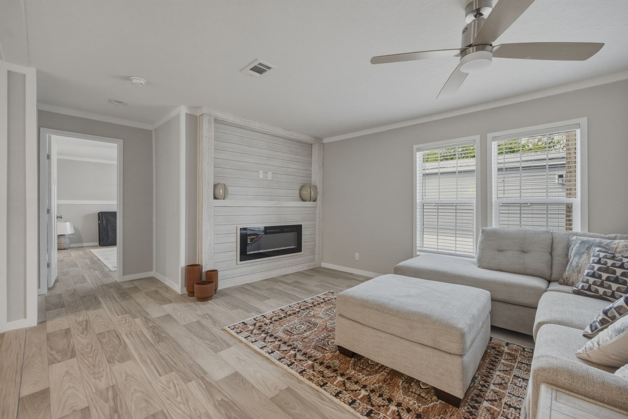 The emerald  home features