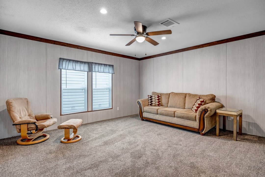 The tourmaline interior home features