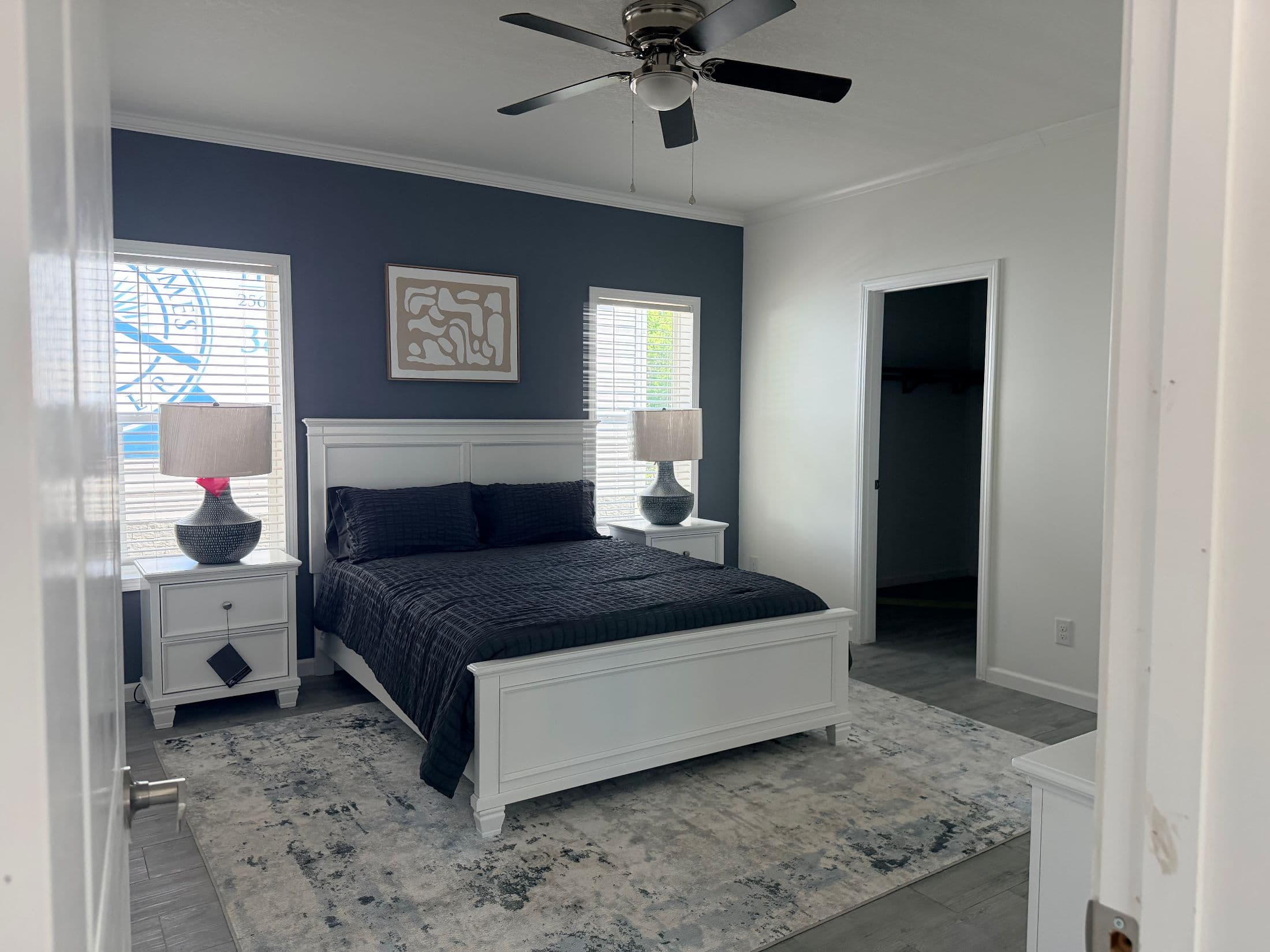 The amethyst  home features