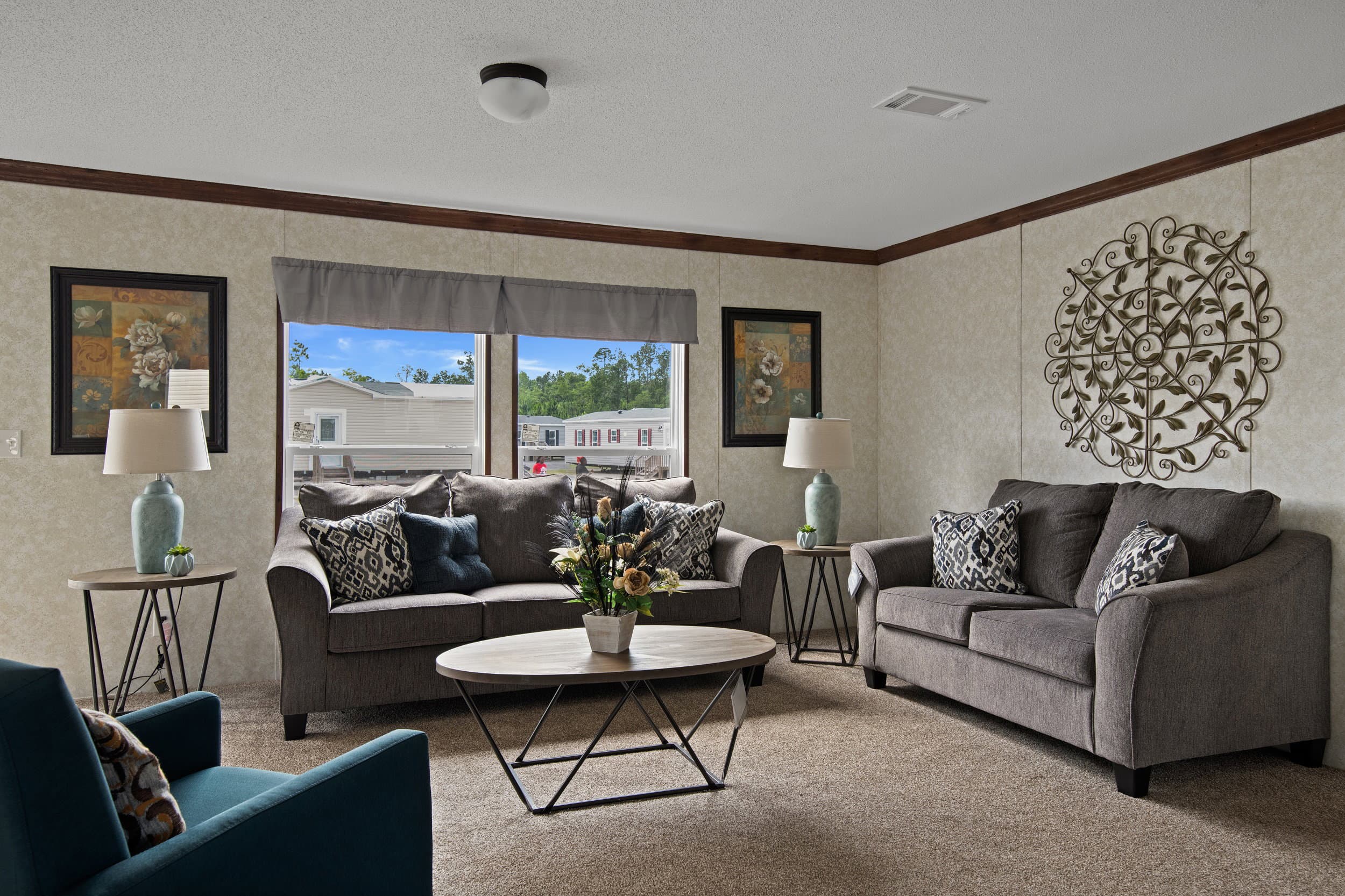 Spartan interior home features