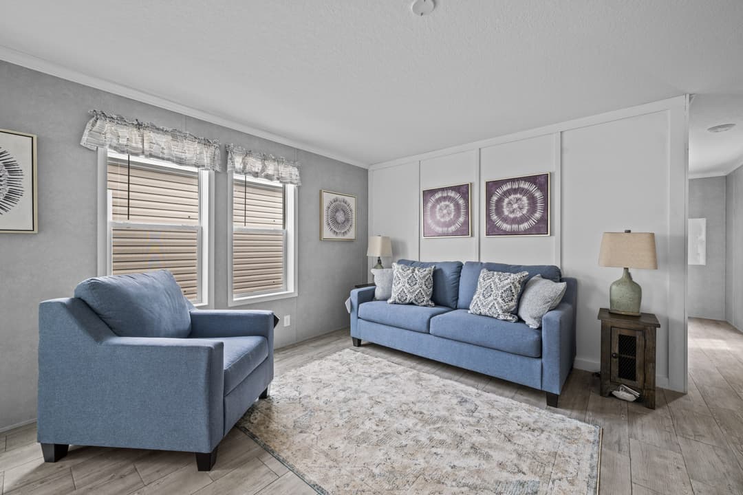 Palm coast interior home features