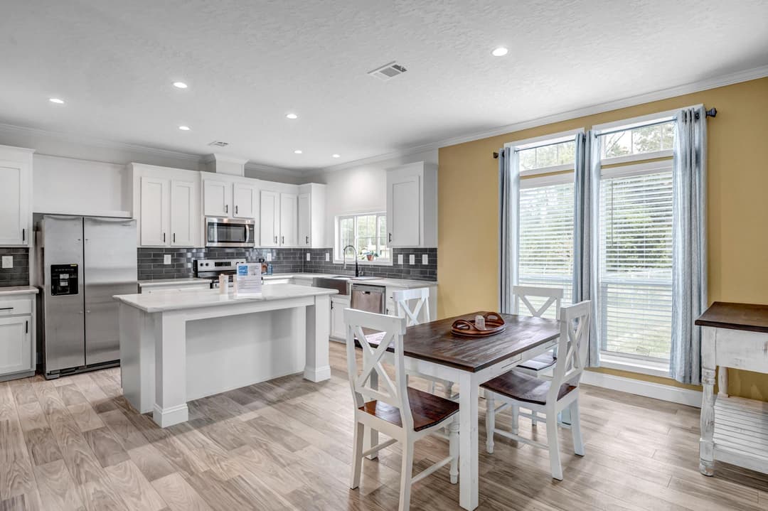 The tanzanite kitchen home features