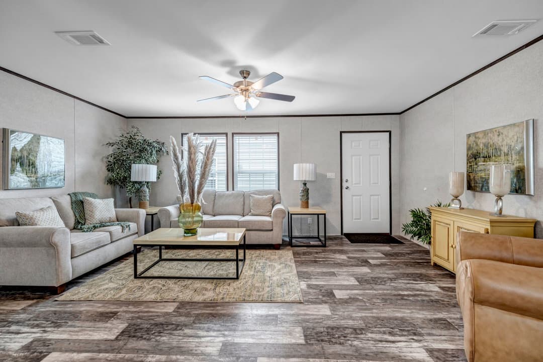 The topaz interior home features