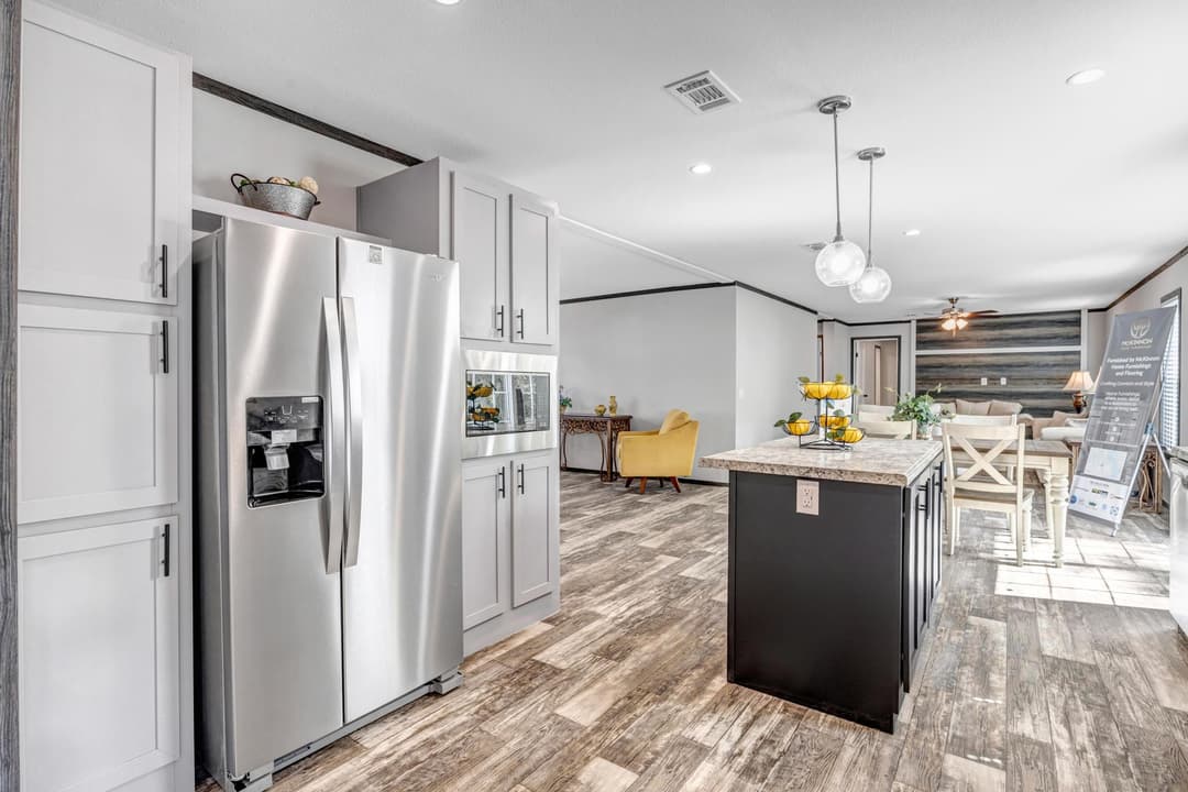 The emerald kitchen home features