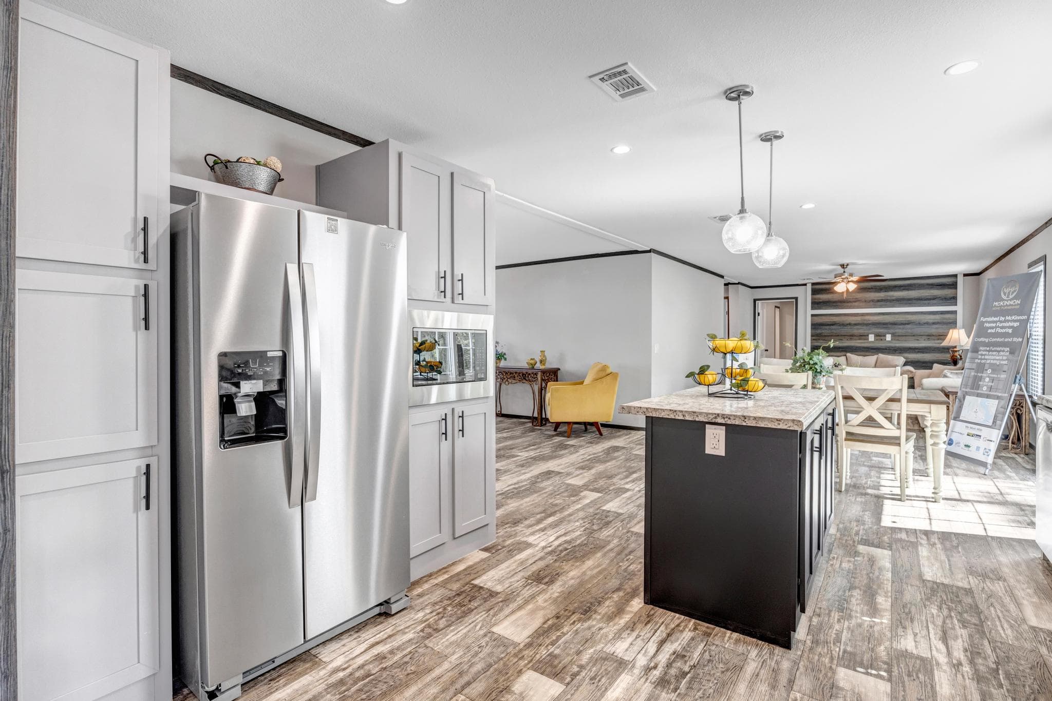 The emerald kitchen home features