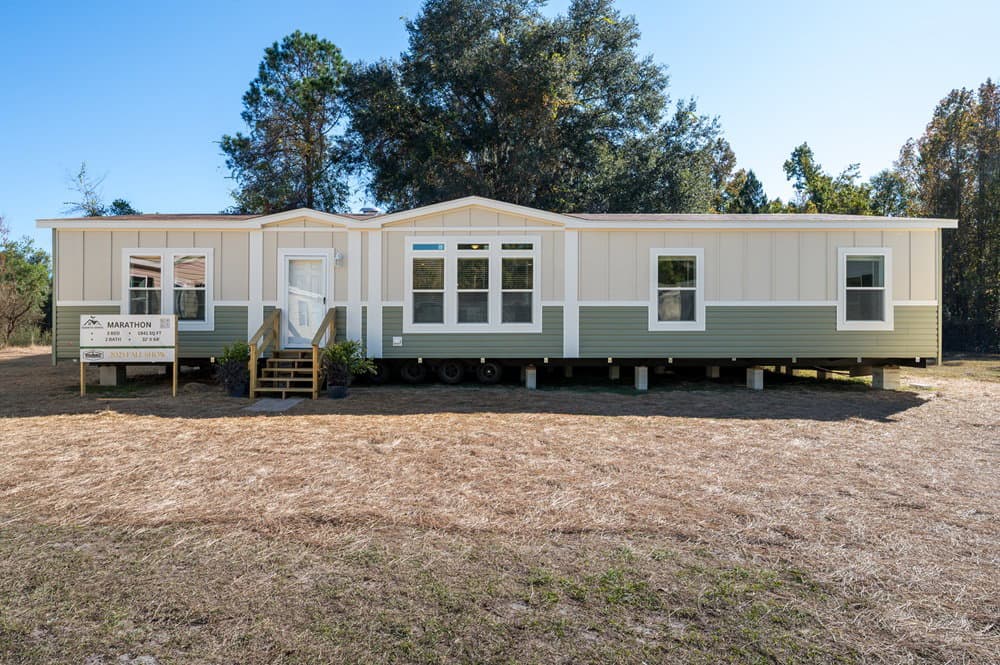 Marathon hero, elevation, and exterior home features