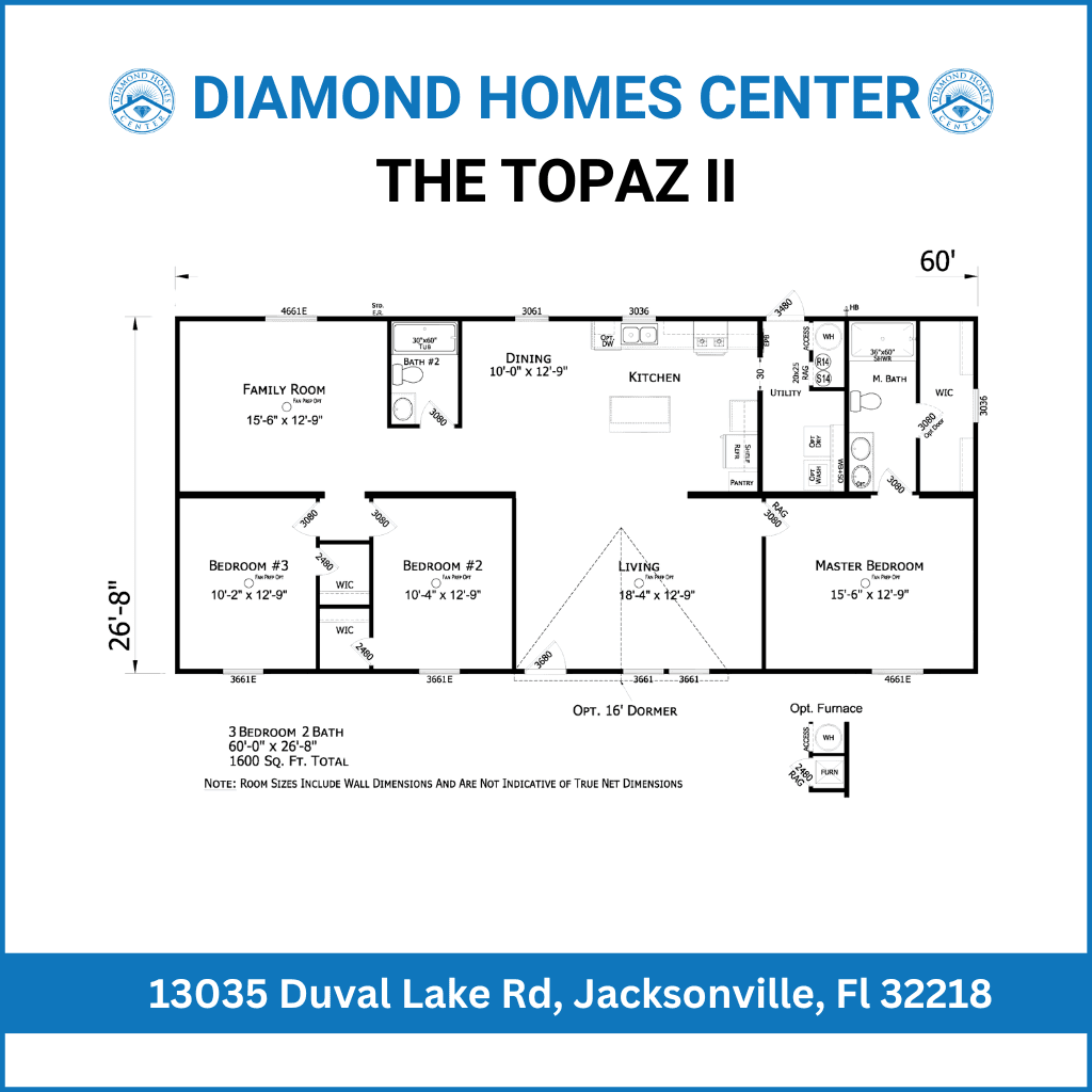 The topaz ii - 13035 duval lake rd, jacksonville, fl 32218 (under construction) hero and floor plan home features